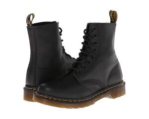 NEW Dr. Martens Women's 8 1460 Pascal Virginia Leather Ankle Boots Black